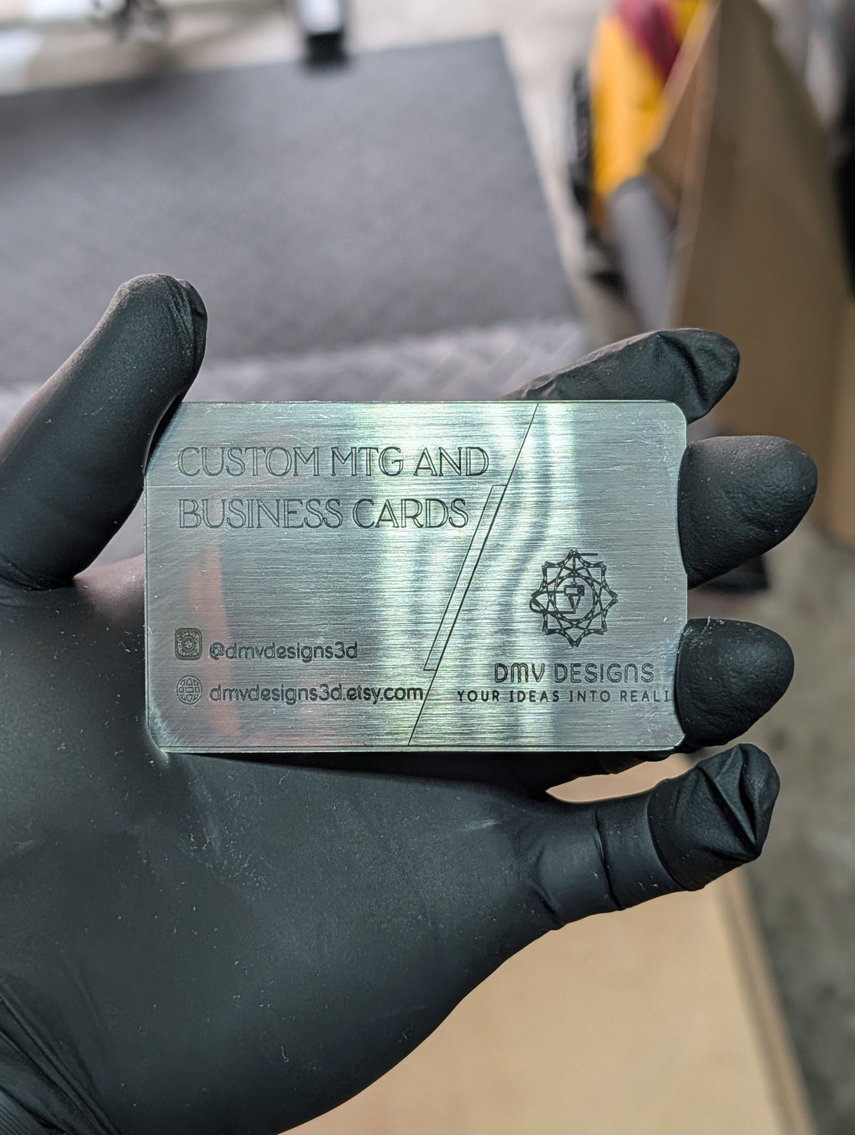 Custom Metal Business Cards
