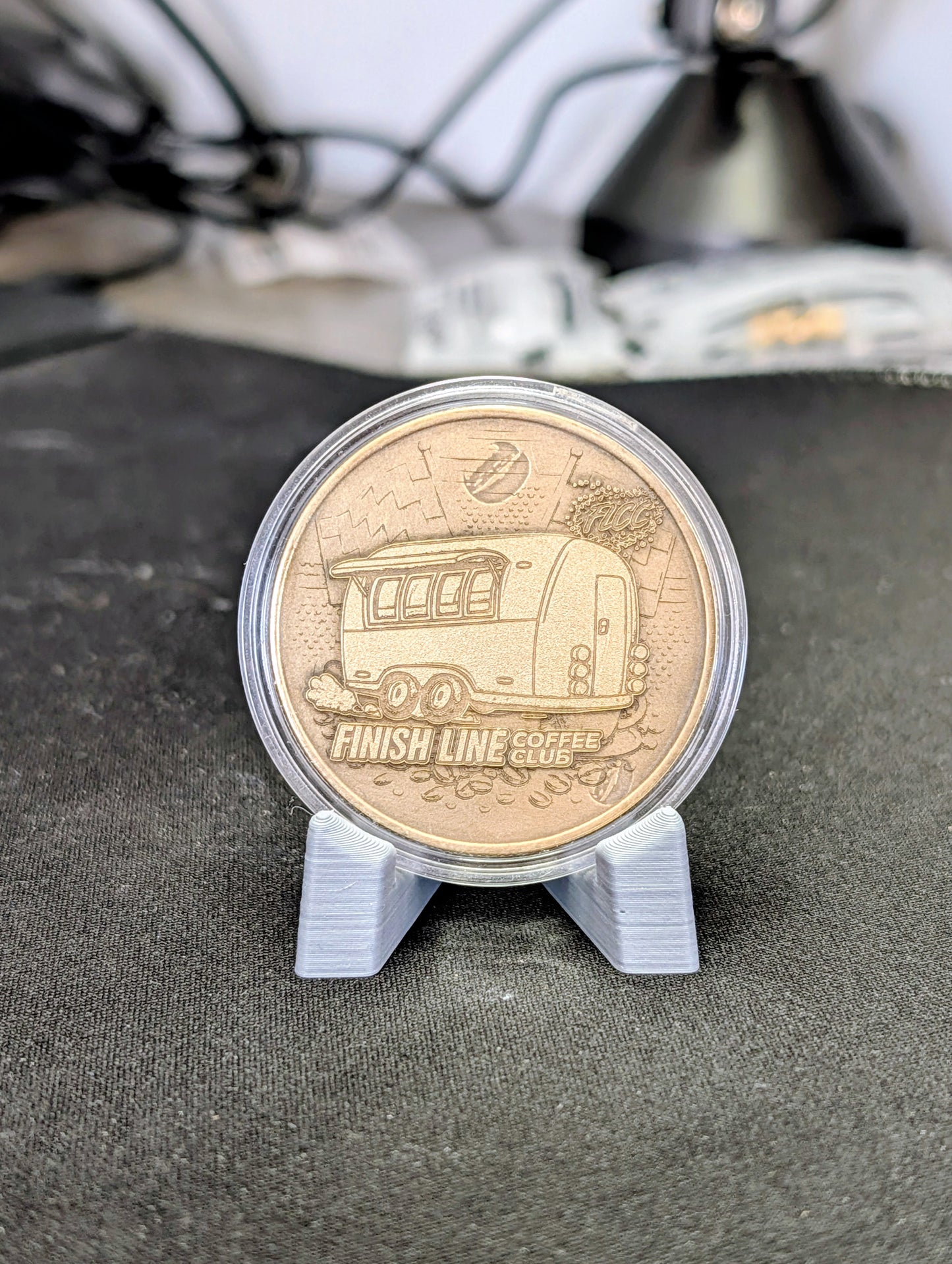 Custom Laser Engraved Brass Coin | Personalized Business, Sports Team, Anime & Commemorative Challenge Coin