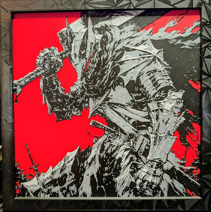 Custom HueForge 3D Prints with Frame – Turn Your Favorite Photos into Stunning Layered Art