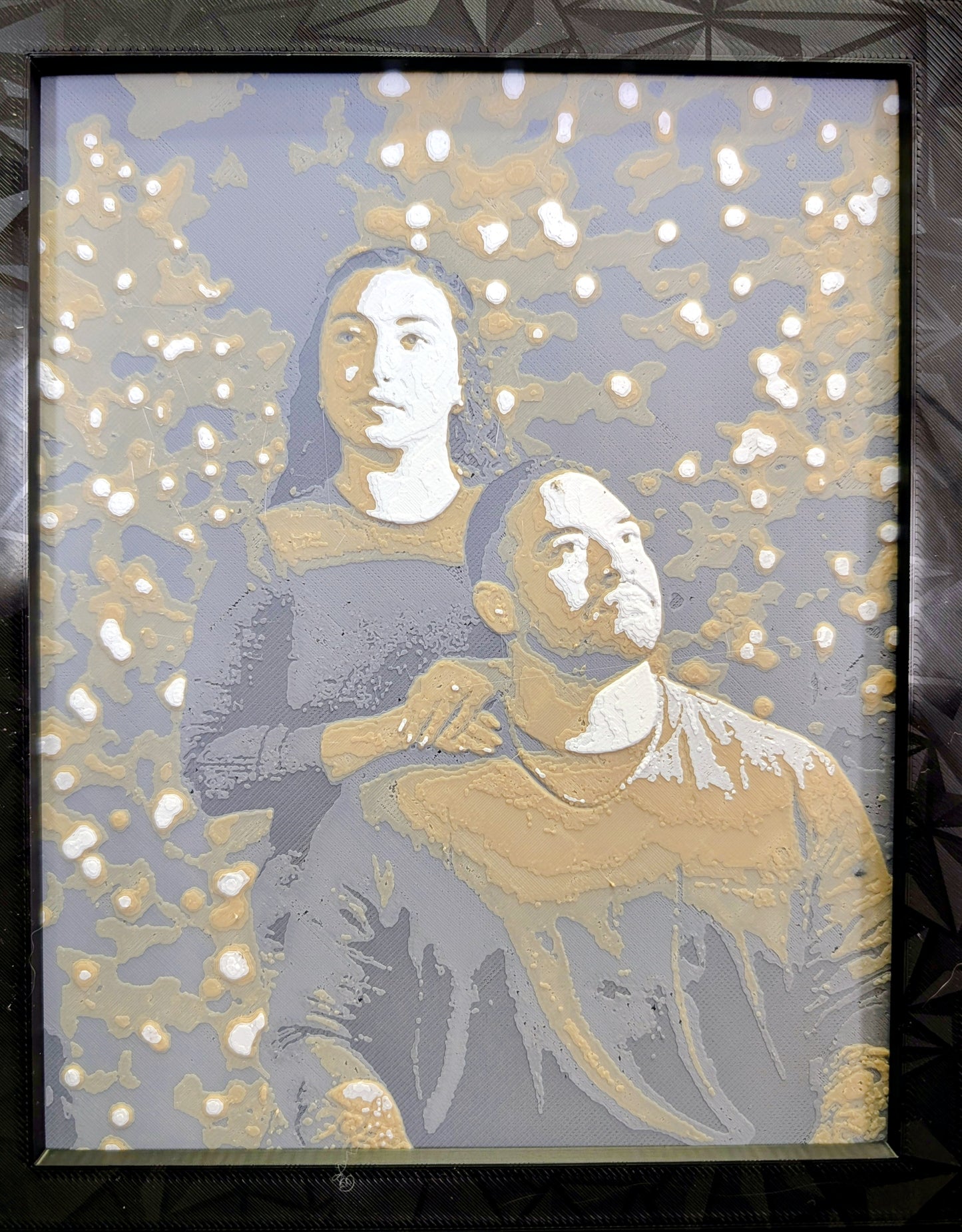 Custom HueForge 3D Prints with Frame – Turn Your Favorite Photos into Stunning Layered Art