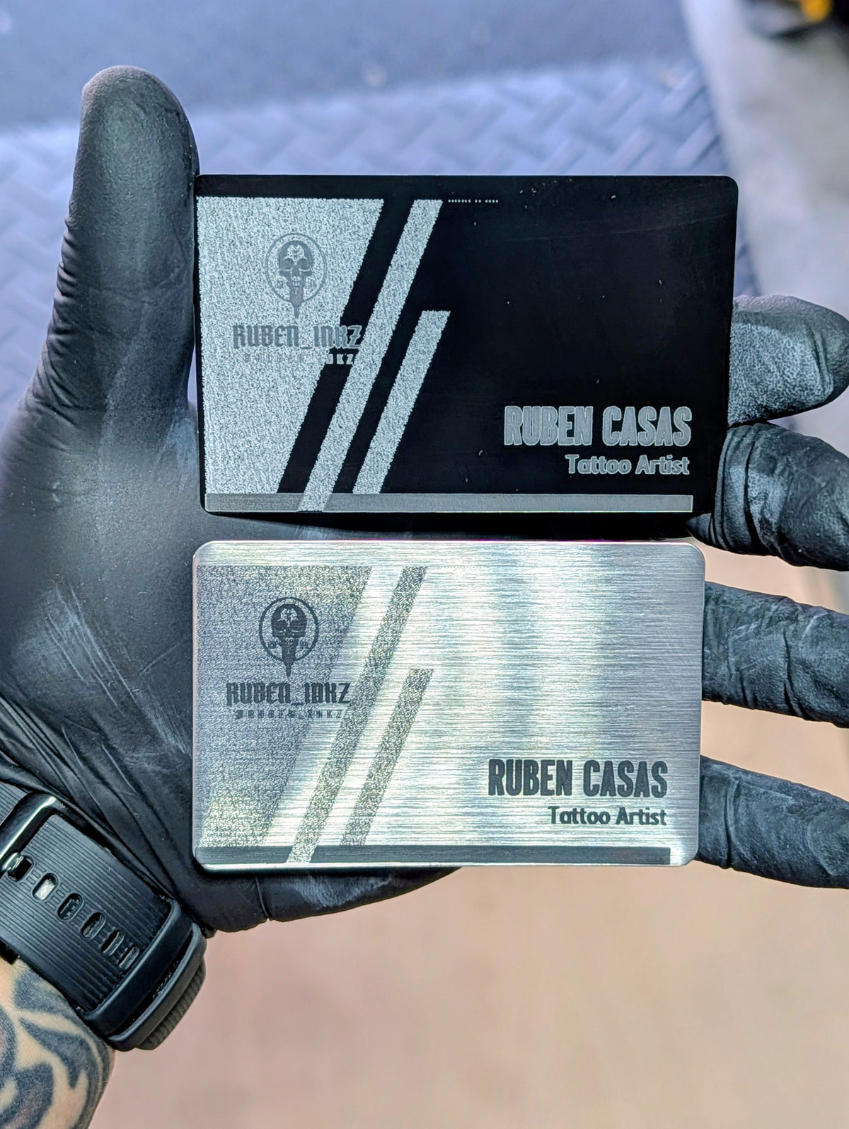 Custom Metal Business Cards