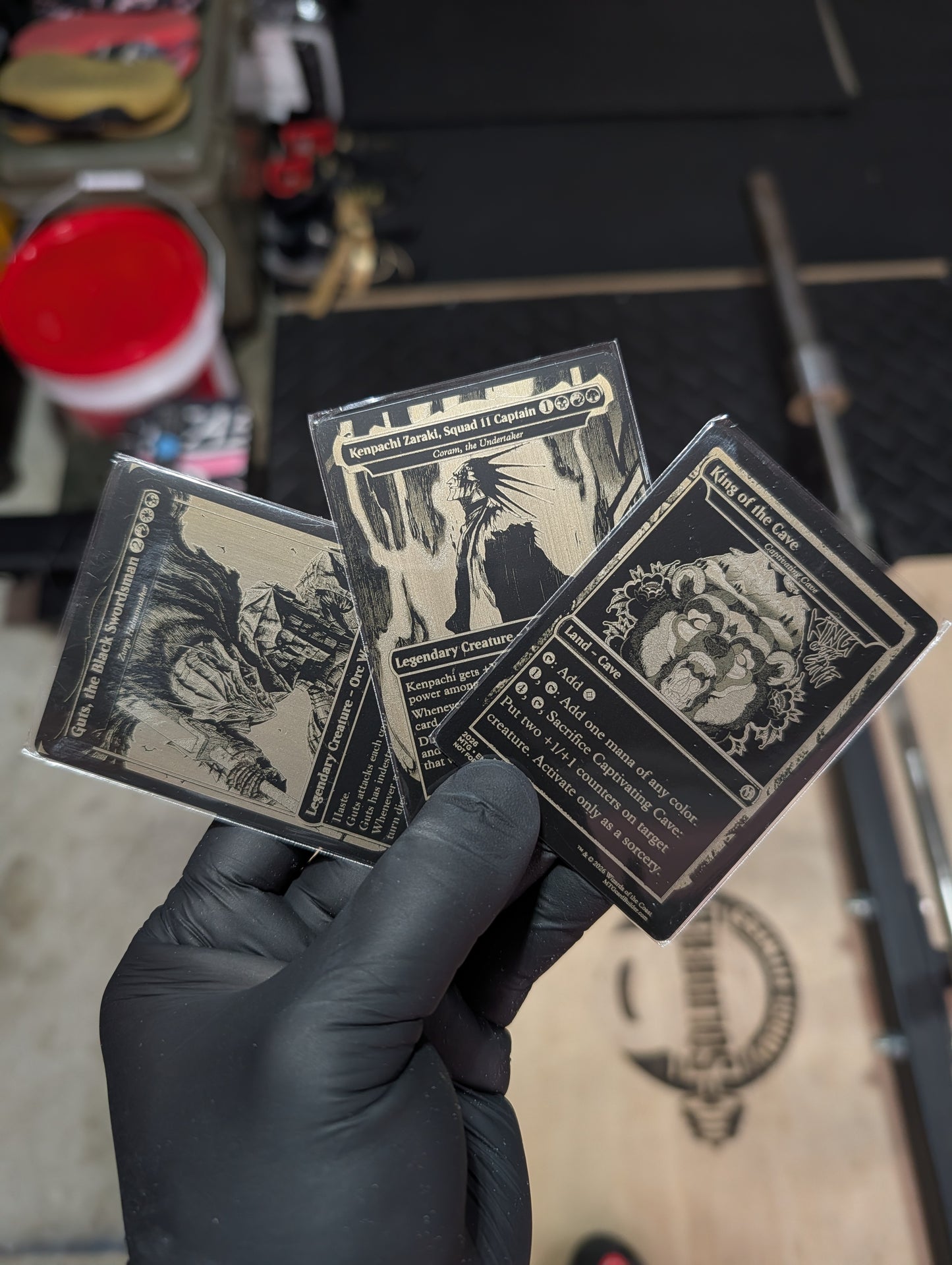Custom Metal MTG Card | Laser Engraved Stainless Steel Magic Card | Commander Alter | Personalized MTG Gift | Custom Trading Card